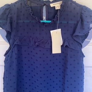 NWT Monteau textured business casual top